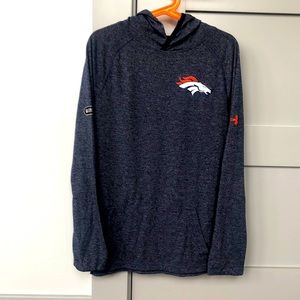 Boys Broncos Hoodie by Under Armour, YMD